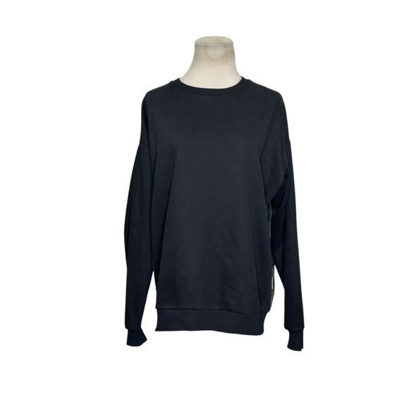 Fashion Nova black bucket list sweatshirt size Large - Picture 1 of 13